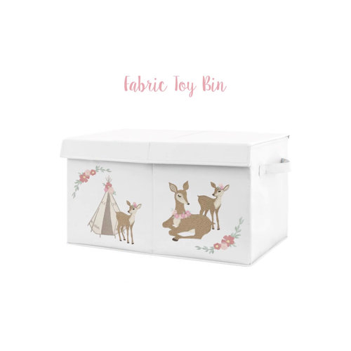 Sweet Jojo Designs Deer Floral 4 Piece Crib Bedding Set & Reviews